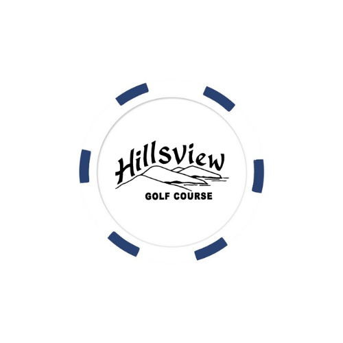 Poker Chip Hillsview Golf Course Poker Chip Hillsview Golf Course